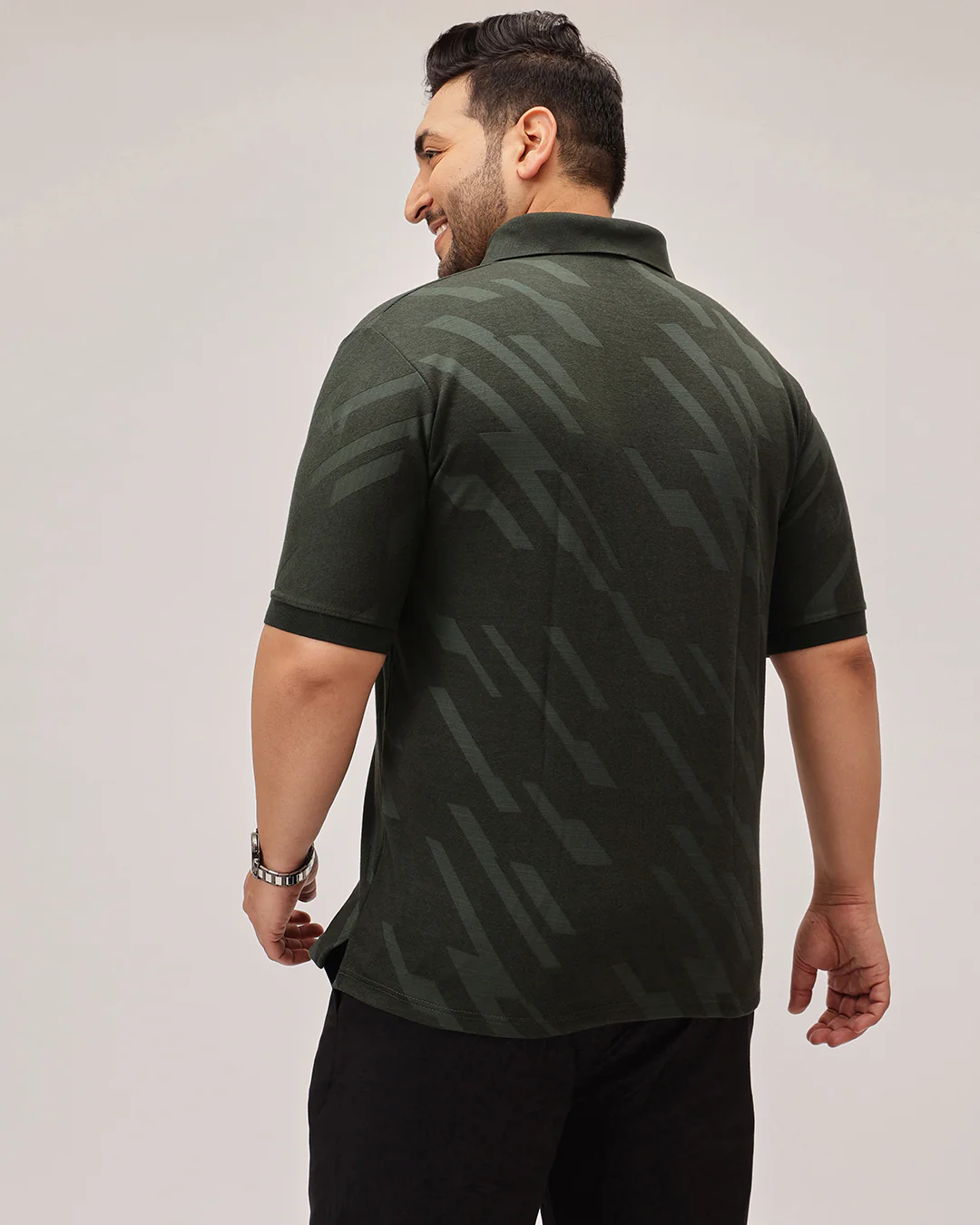 Structure texture plus size polo - Image 5