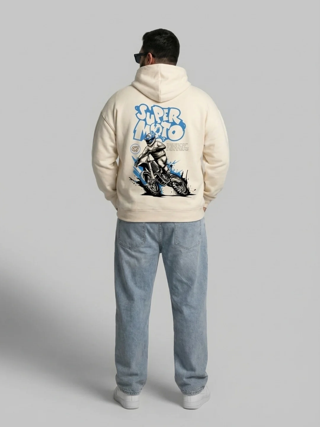 Super Moto Plus Size Hoodie - Image 6