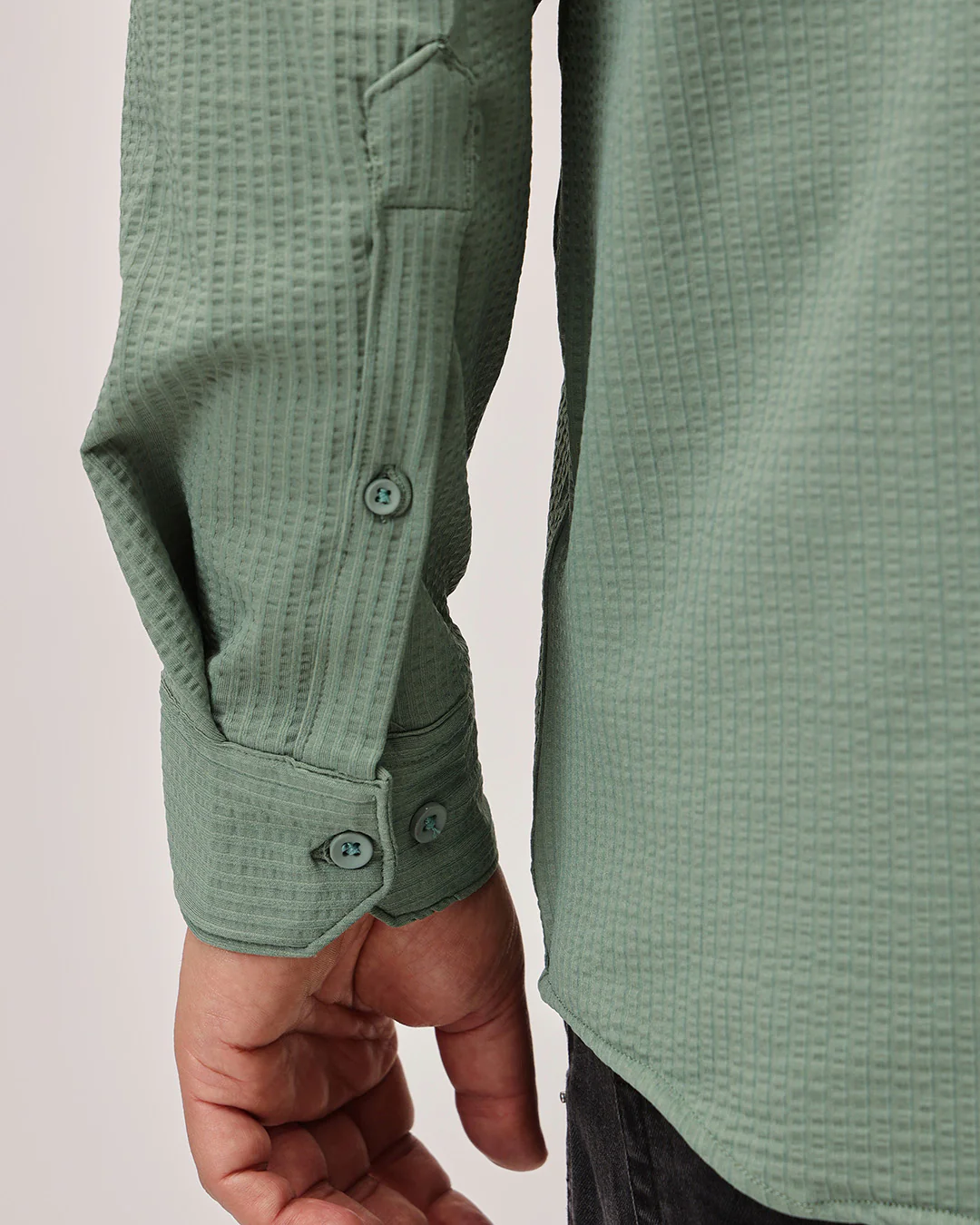 Textured Plus Size Shirt - Image 15