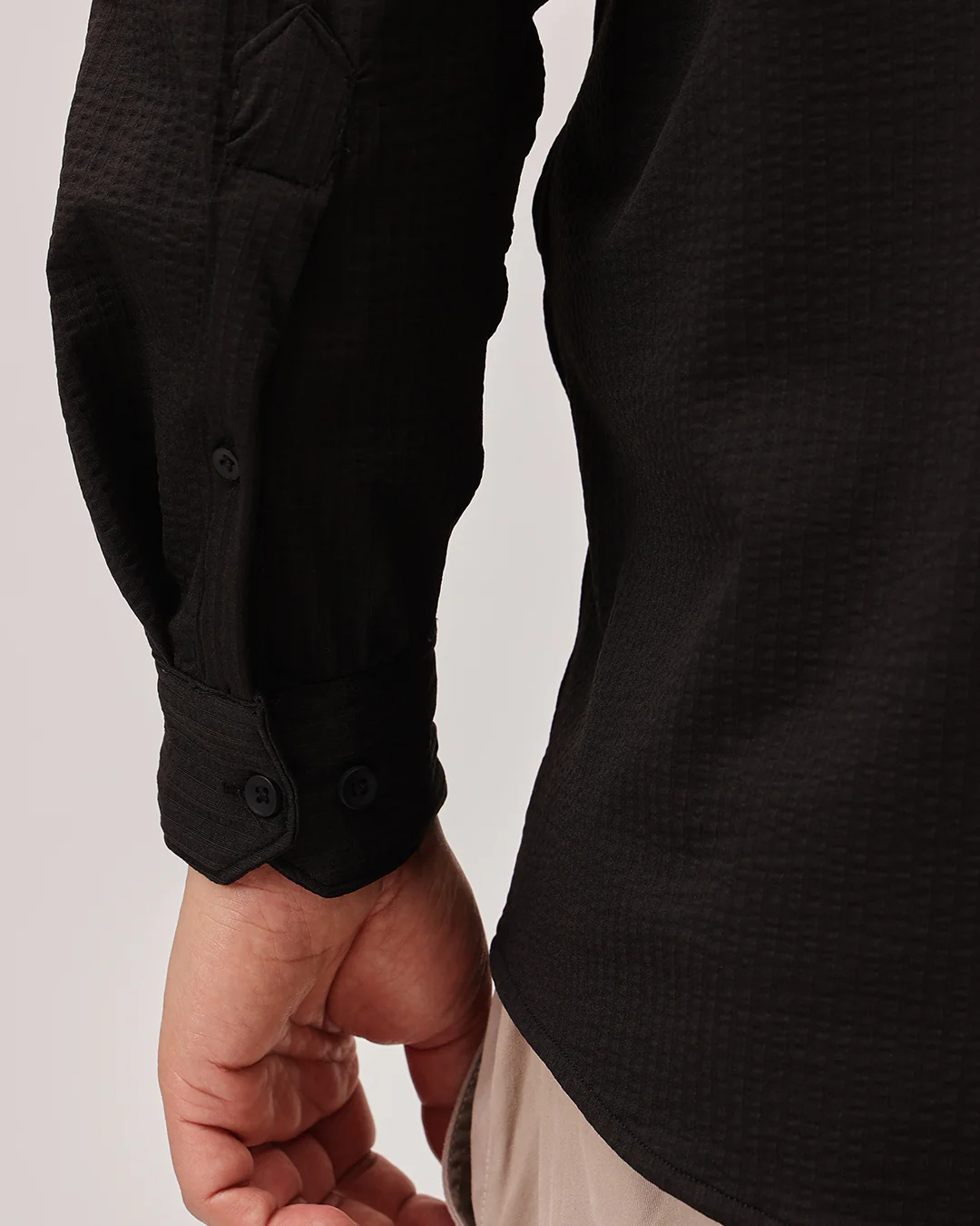 Textured Plus Size Shirt - Image 39