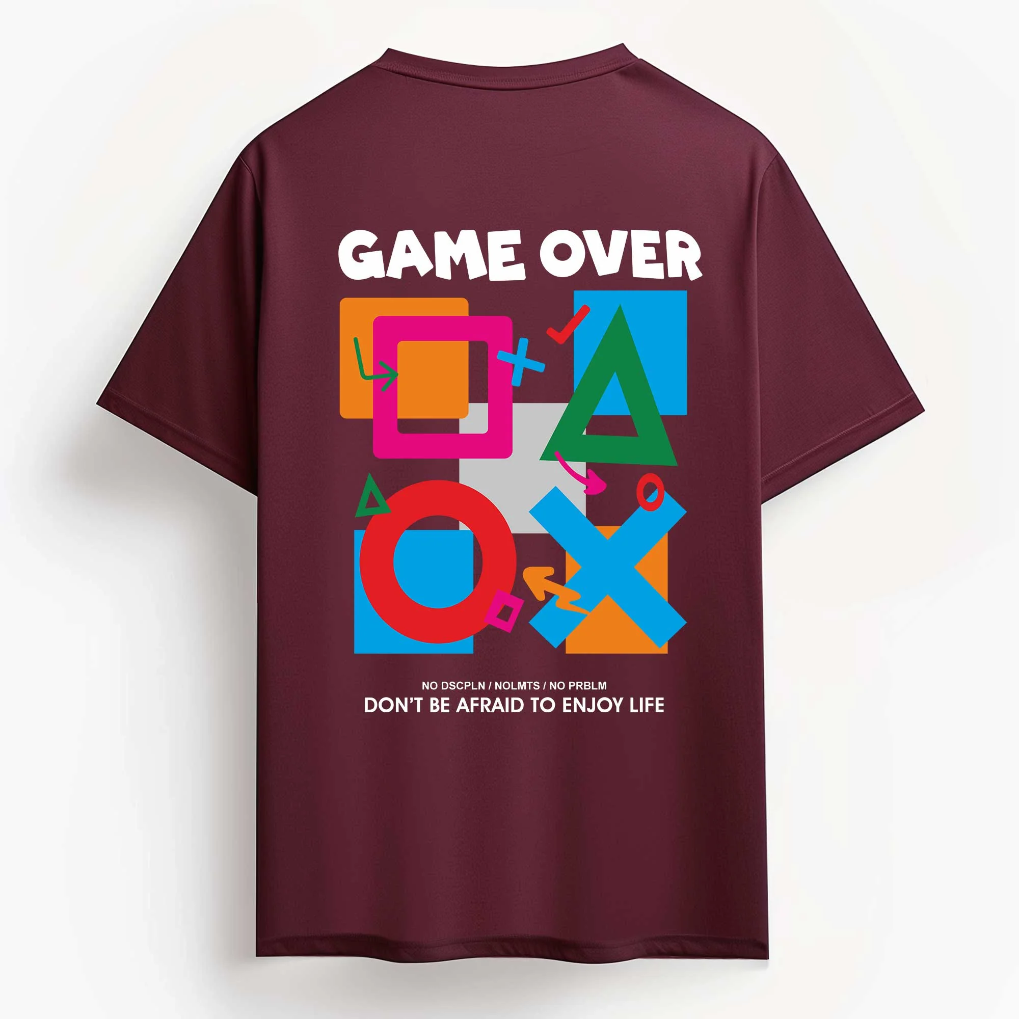 Tic Tac Game Over Plus Size T-shirt - Image 10