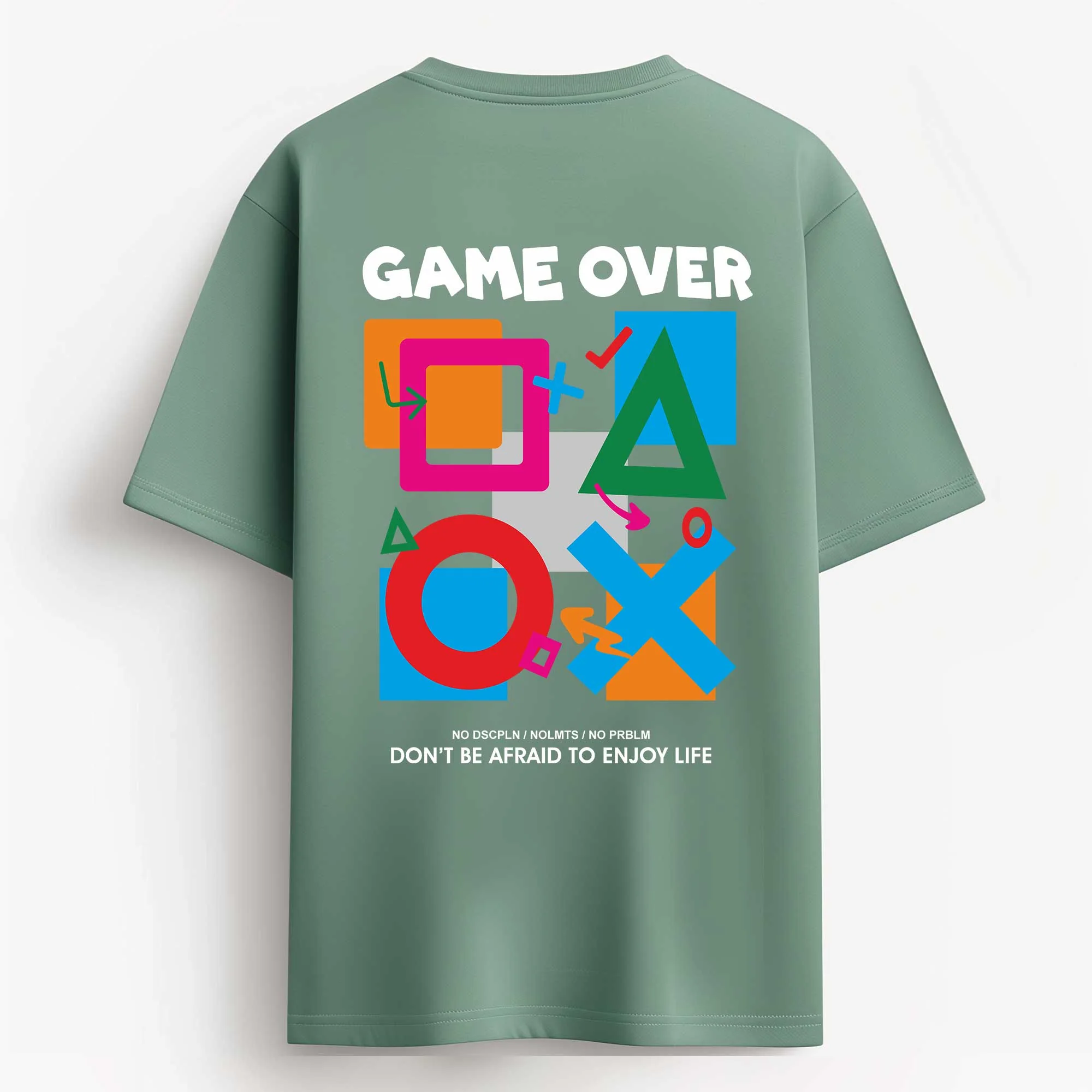 Tic Tac Game Over Plus Size T-shirt - Image 6