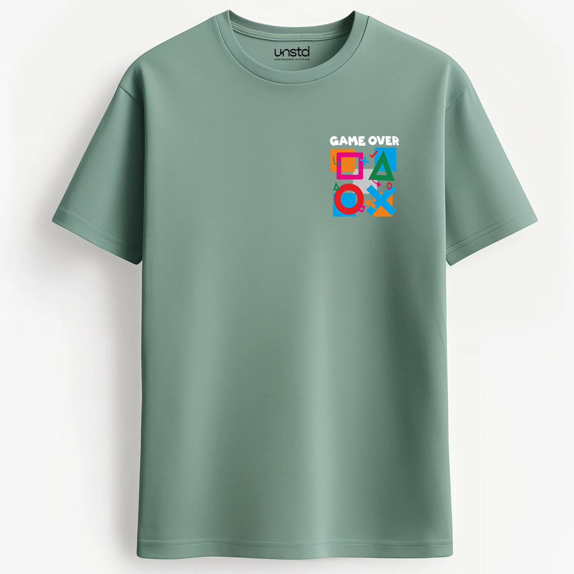 Tic Tac Game Over Plus Size T-shirt - Image 7