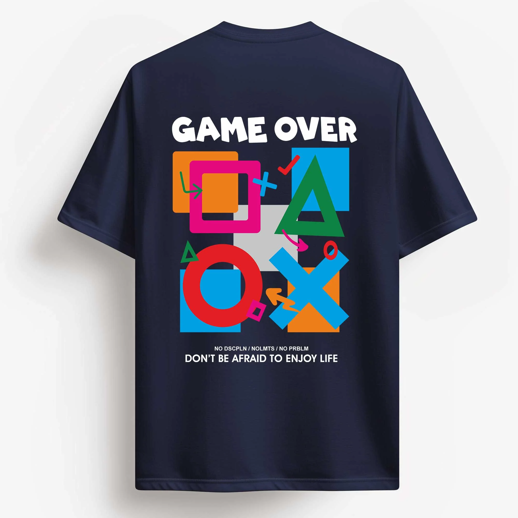 Tic Tac Game Over Plus Size T-shirt - Image 8