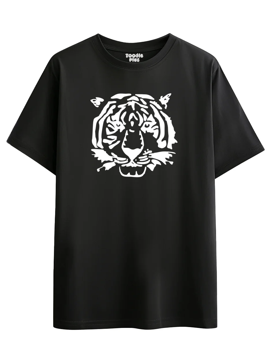 Tiger Face Size T-shirt - Image 2