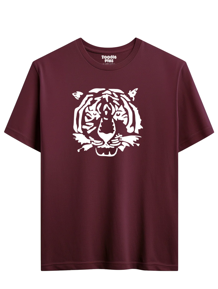 Tiger Face Size T-shirt - Image 9