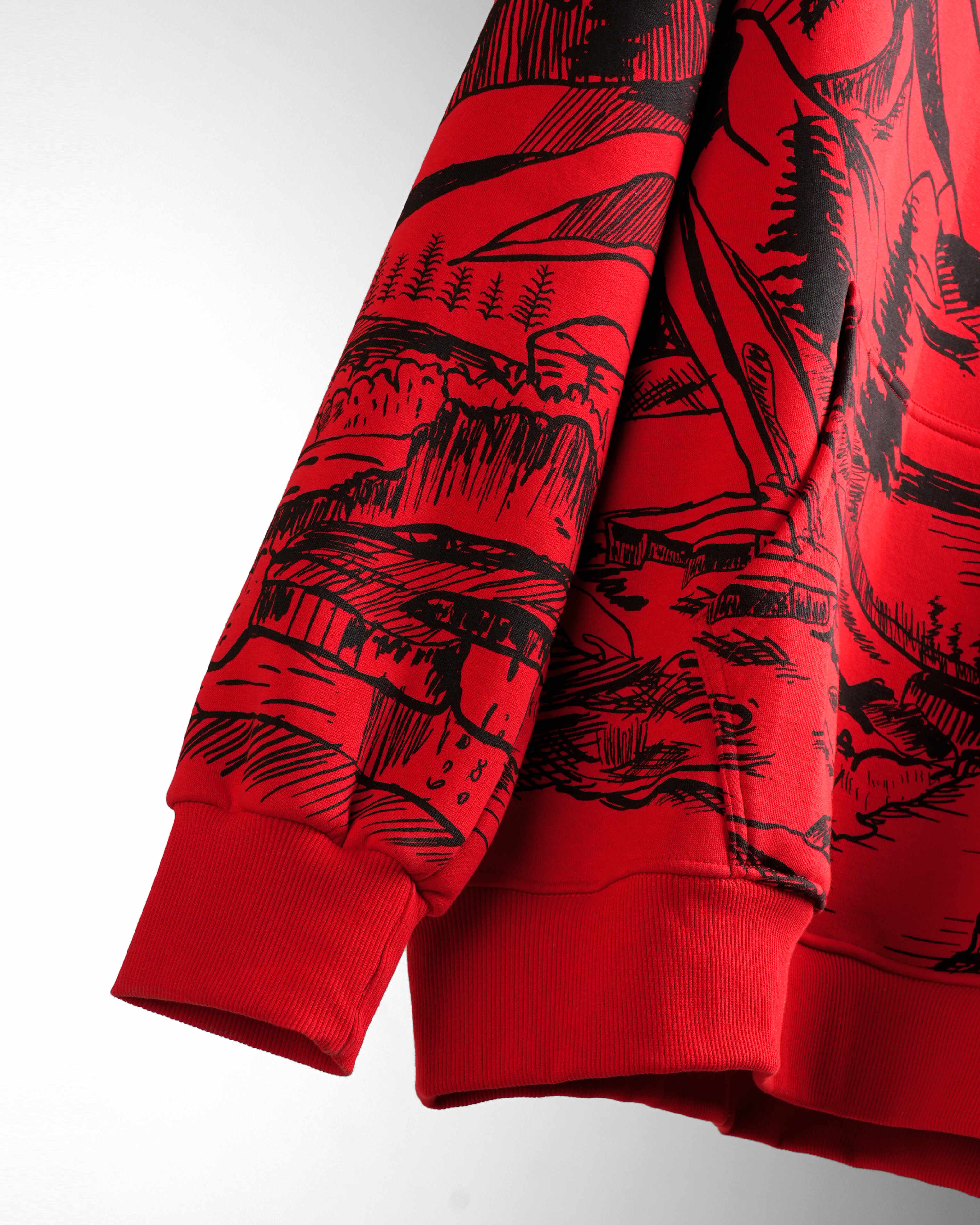 Wanderlust Limited Edition Travel 400 GSM Hoodie - Image 8