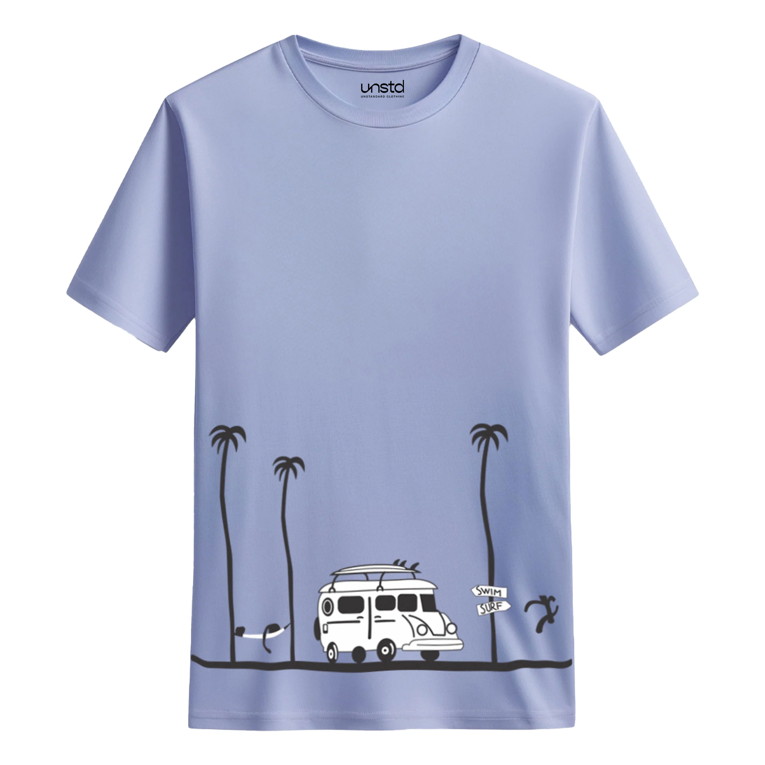 Surf On Plus Size T-shirt - Image 2