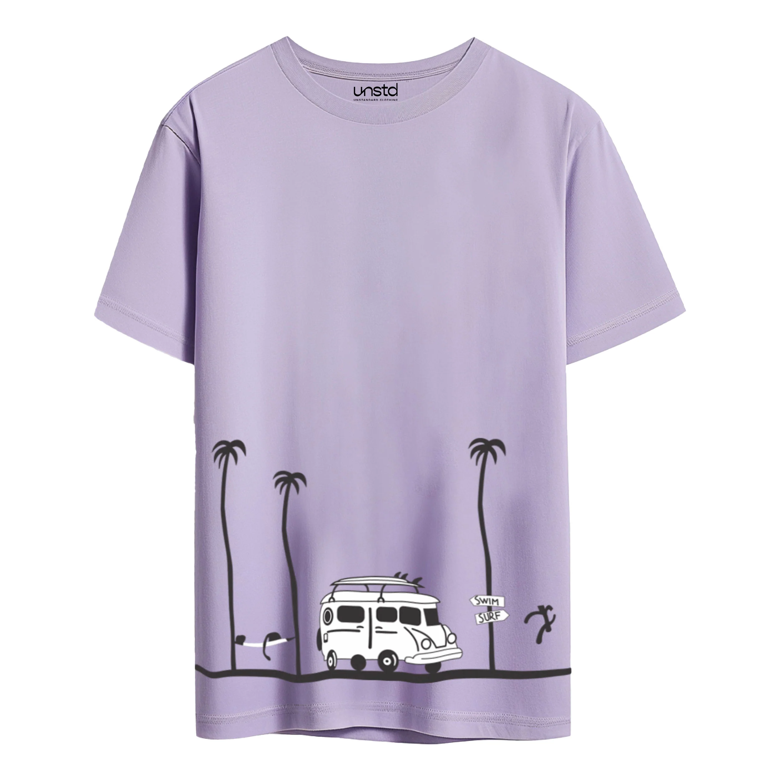 Surf On Plus Size T-shirt - Image 4