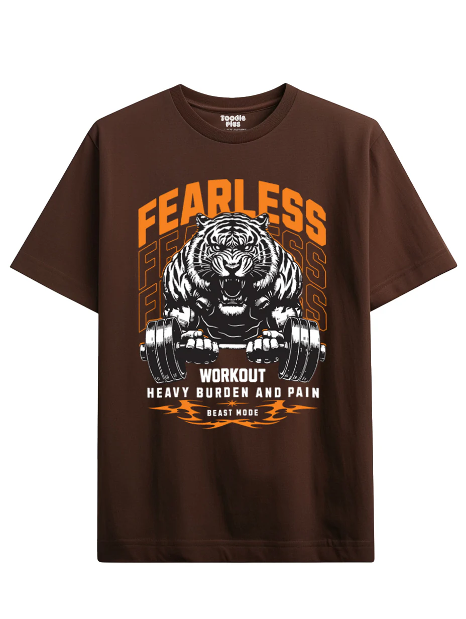 Workout Tiger Plus Size T-Shirt - Image 5